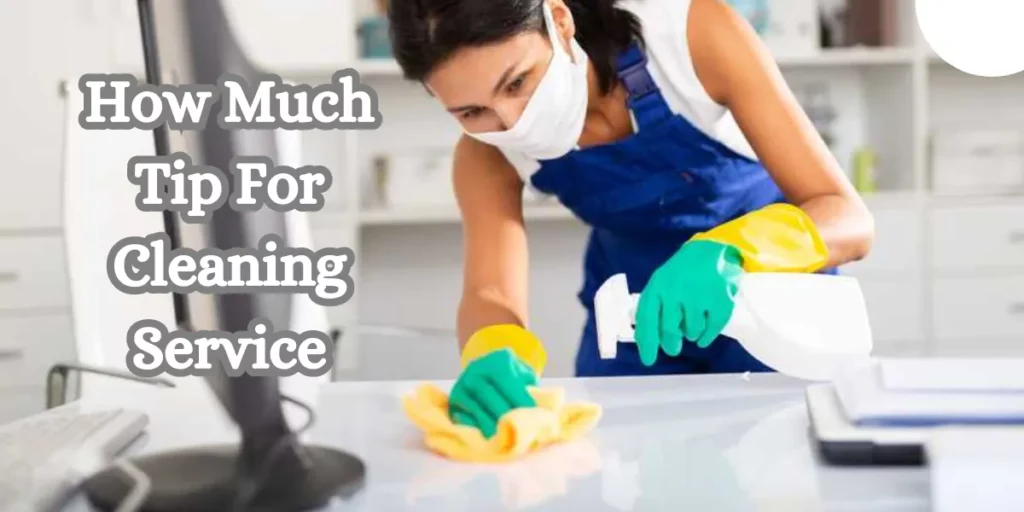 How Much Tip For Cleaning Service